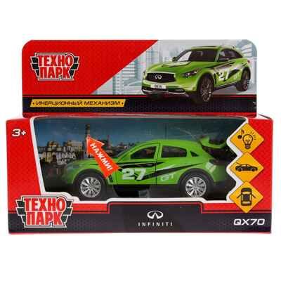 Машина металлическая свет-звук Infinity QX70 Спорт, арт. QX70-S-SL, производитель Симбат, ISBN 469-0-59018-254-3 № 1
