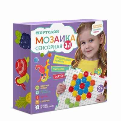 Модульный коврик ОРТОДОН набор Мозаика 3в1, арт. 4603312282131, производитель Ортодон, ISBN 460-3-31228-213-1 № 1