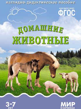ФГОС Мир в картинках. Домашние животные, производитель МОЗАИКА-СИНТЕЗ , ISBN 978-5-43150-616-1 № 1