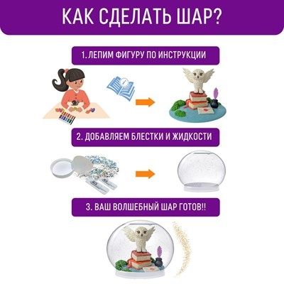 Набор Волшебный шар Сказочный; арт.mm-38, производитель BUMBARAM (БУМБАРАМ), ISBN 462-0-03915-912-6 № 3