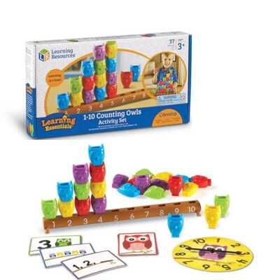 Развивающая игрушка "Веселые совята" (37 элементов), арт. LER7732, производитель Learning Resources, ISBN 76-5-02307-732-2 № 1