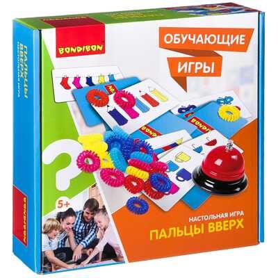 Обучающие игры Bondibon Настольная игра Пальцы вверх, арт. ВВ2413, производитель Bondibon (Бондибон), ISBN 489-5-13602-346-9 № 1