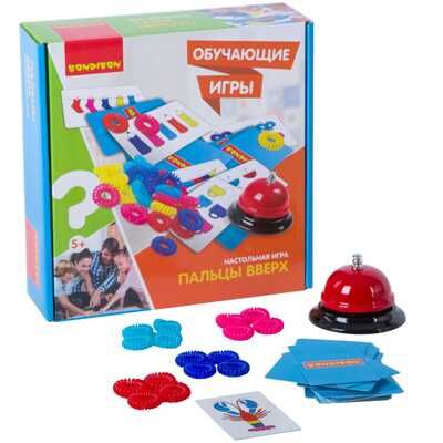 Обучающие игры Bondibon Настольная игра Пальцы вверх, арт. ВВ2413, производитель Bondibon (Бондибон), ISBN 489-5-13602-346-9 № 4