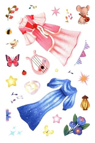 Феечки: книжка с наклейками. Наряди меня., производитель «Феникс-Премьер», ISBN 978-5-22244-160-2 № 6
