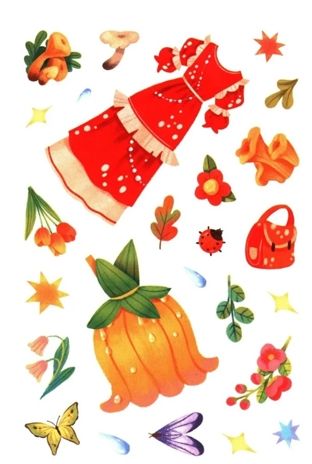 Феечки: книжка с наклейками. Наряди меня., производитель «Феникс-Премьер», ISBN 978-5-22244-160-2 № 7