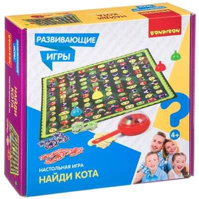 Развивающая настольная игра НАЙДИ КОТА , арт. ВВ4510, производитель Bondibon (Бондибон), ISBN 489-5-13604-586-7 № 1