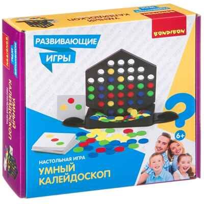 Развивающая настольная игра УМНЫЙ КАЛЕЙДОСКОП , арт. ВВ4511, производитель Bondibon (Бондибон), ISBN 489-5-13604-587-4 № 1