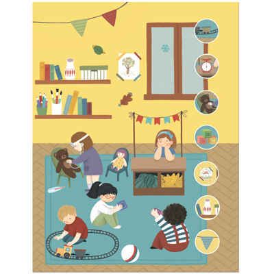 Многоразовые наклейки. Набор №1 из 4 книг, производитель МОЗАИКА kids , ISBN 978-5-43153-193-4 № 2