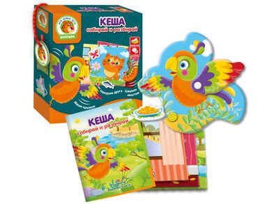 Игра с подвижными деталями "Кеша", производитель Я РАСТУ ТОЙЗ, ISBN 482-0-19505-700-1 № 2