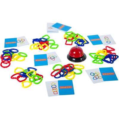 Обучающие игры Bondibon Настольная игра Цветная цепочка, арт. ВВ2417, производитель Bondibon (Бондибон), ISBN 489-5-13602-350-6 № 3