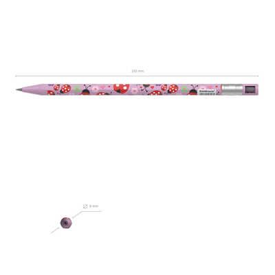 Карандаш механический ColorTouch® Божья коровка 2.0 мм с точилкой, НВ, арт. 56064, производитель ErichKrause® (Эрих Краузе), ISBN 404-1-48556-064-7 № 3