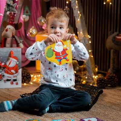 Мягкие пазлы Baby puzzle "Новогодние приключения", производитель Я РАСТУ ТОЙЗ, ISBN 482-0-23476-091-6 № 3