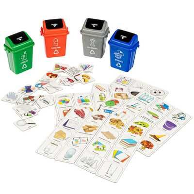 Развивающие настольные игры Сортировка мусора 2, арт. ВВ4472, производитель Bondibon (Бондибон), ISBN 489-5-13604-575-1 № 6