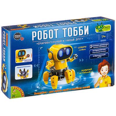 Французские опыты Науки с Буки Bondibon, Робот Тобби, арт. ВВ3062, производитель Bondibon (Бондибон), ISBN 489-5-13602-966-9 № 1
