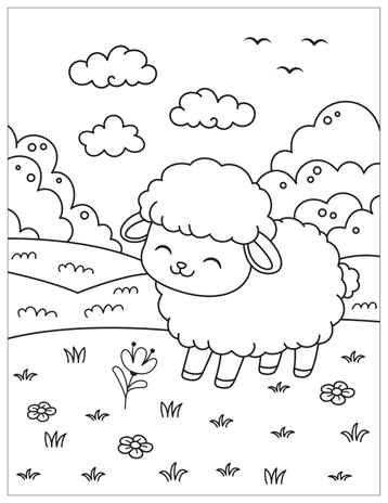 Животные (Милые раскраски), производитель МОЗАИКА kids , ISBN 978-5-43154-696-9 № 2