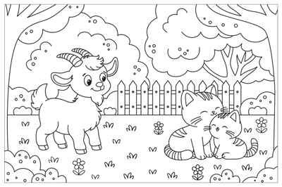 Животные (Милые раскраски), производитель МОЗАИКА kids , ISBN 978-5-43154-696-9 № 3