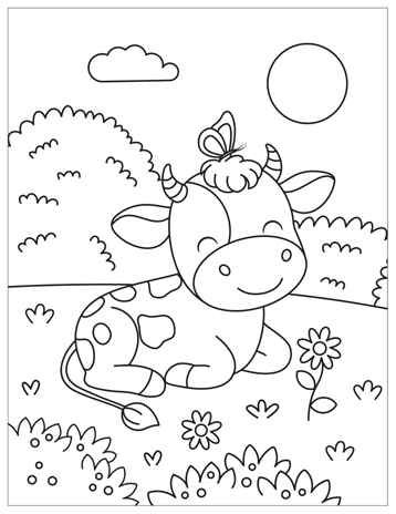 Животные (Милые раскраски), производитель МОЗАИКА kids , ISBN 978-5-43154-696-9 № 4