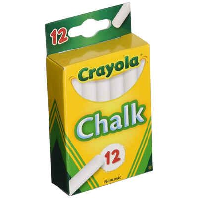 12 неосып. бел. мелков, производитель Crayola, ISBN 501-0-06500-280-7 № 2