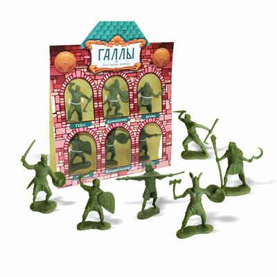 Игровой набор Галлы, арт. 12065, производитель БИПЛАНТ, ISBN 460-6-95789-169-0 № 1