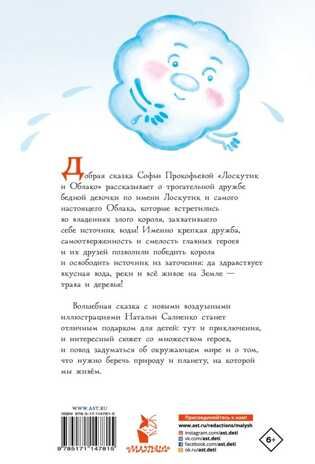 Лоскутик и облако. Прокофьева С.Л. Самые лучшие девочки, производитель АСТ , ISBN 978-5-17114-781-5 № 2