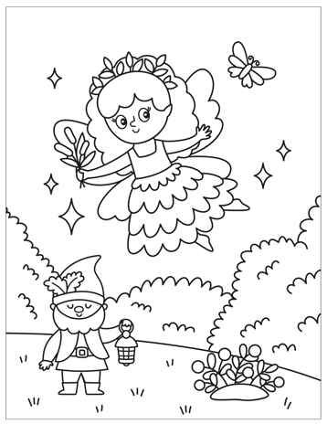 Феи (Милые раскраски), производитель МОЗАИКА kids , ISBN 978-5-43154-693-8 № 2