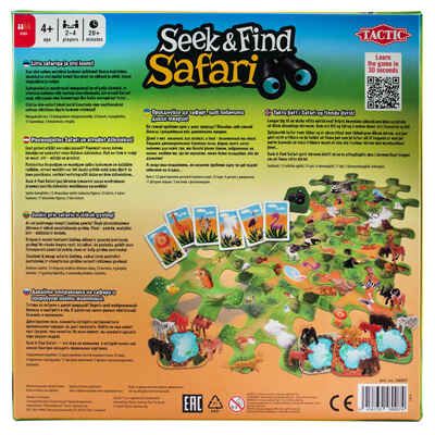 Настольная игра Seek & Find Safari (Сик и Файнд Сафари), арт. 58007, производитель Tactic (Тактик), ISBN 641-6-73958-007-4 № 3