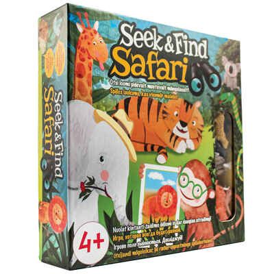 Настольная игра Seek & Find Safari (Сик и Файнд Сафари), арт. 58007, производитель Tactic (Тактик), ISBN 641-6-73958-007-4 № 4