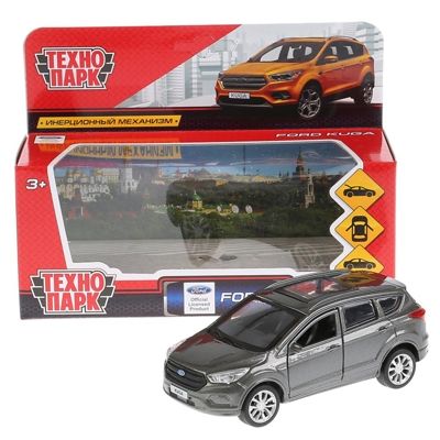 Ford Kuga серый 12 см,  арт. KUGA-GY, производитель Симбат, ISBN 469-0-59015-667-4 № 7
