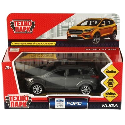 Ford Kuga серый 12 см,  арт. KUGA-GY, производитель Симбат, ISBN 469-0-59015-667-4 № 8