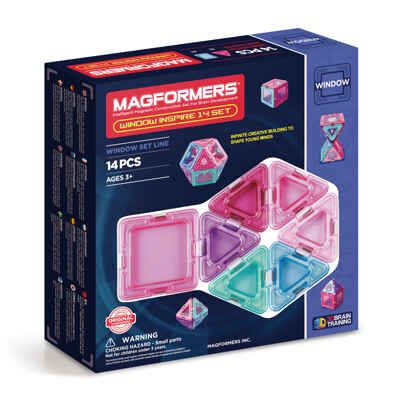 Магнитный конструктор Magformers Window Inspire 14 Set, арт. 714003, производитель Magformers (Магформерс), ISBN 880-9-13436-991-3 № 1