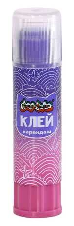 Клей-карандаш Каляка-Маляка ЦВЕТНОЙ 15 г для бумаги, картона PVP прозрачный, арт. ККПКМ15, производитель ФАРМ, ISBN 460-2-72314-727-5 № 2