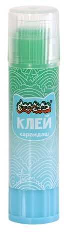 Клей-карандаш Каляка-Маляка ЦВЕТНОЙ 15 г для бумаги, картона PVP прозрачный, арт. ККПКМ15, производитель ФАРМ, ISBN 460-2-72314-727-5 № 4