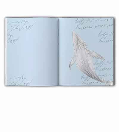 Блокнот позитивного настроения. WHALE JOURNAL, производитель Malamalama (Маламалама), ISBN 465-5-75264-526-7 № 4