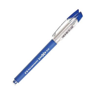 Ручка гелевая M&G EXECT 0,5 мм синий резиновый грип, арт. AGP62502/BL, производитель M&G (Эм&Джи), ISBN 694-7-50372-869-4 № 1