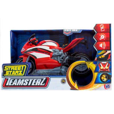 Мотоцикл Teamsterz серия Street Starz (красный), арт. 1416881, производитель HTI (ЭйчТиАй), ISBN 505-0-84168-811-5 № 3
