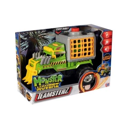 Внедорожник с динозавром Teamstrz серия MONSTER MOVERZ, арт. 1417115, производитель HTI (ЭйчТиАй), ISBN 505-0-84171-151-6 № 1