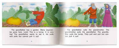 The Turnip ("Репка" на английском языке), производитель Айрис-пресс , ISBN 978-5-81126-302-8 № 4
