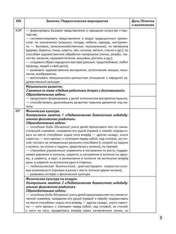 Календарно-тематическое планирование образовательной деятельности в соответствии с ФОП ДО. Старшая группа, производитель Просвещение , ISBN 978-5-09109-807-5 № 8
