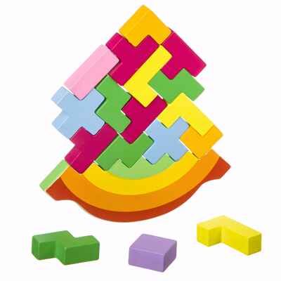 Развивающие игры из дерева Головоломка Игра-балансир «РАВНОВЕСИЕ», BOX 27,6?3,7?19 см , арт. ВВ4187, производитель Bondibon (Бондибон), ISBN 489-5-13604-196-8 № 3
