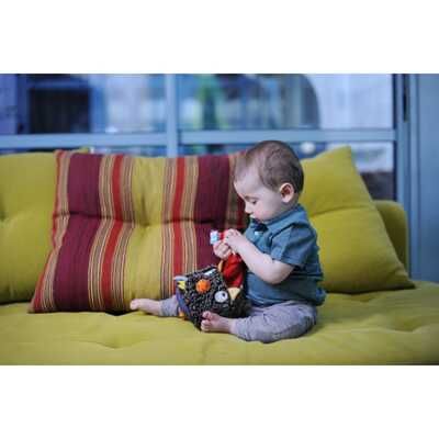 Ebulobo Музыкальная игрушка Волчонок в шляпе, арт. 01EB0068, производитель АльДенте, ISBN 376-0-17287-310-5 № 2
