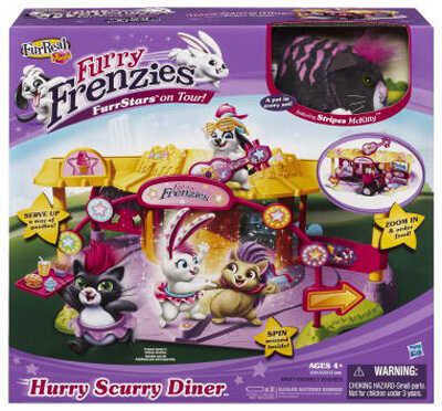 Furry Frenzies Игровой набор Автобусный тур, производитель Hasbro (Хасбро), ISBN 501-0-99451-248-4 № 1
