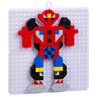 Логические, развивающие игры и игрушки Bondibon Мозаика Роботы, 420 дет., арт. ВВ3030, производитель Bondibon (Бондибон), ISBN 489-5-13602-951-5 № 3