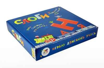 Напольная игра СЛОГИ, арт. 700176, производитель VAY TOY (Вэй Той), ISBN 104-2-85770-017-6 № 2
