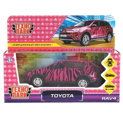 Toyota RAV4 для девочек 12 см., арт. RAV4-12GRL-COW, производитель Симбат, ISBN 461-0-13673-134-9 № 1