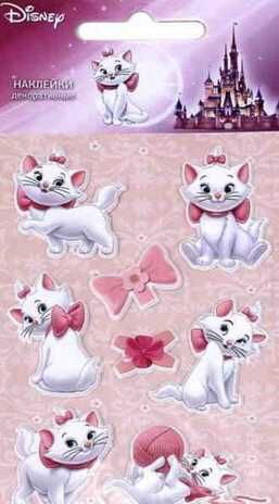 Disney зефирные наклейки Кошки Мари, производитель Липуня, ISBN 462-0-75141-919-5 № 1