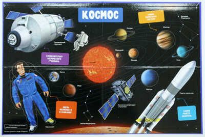 Космос. Детская энциклопедия (в коробке). Хорошая книжка для любопытных детей, производитель Махаон , ISBN 978-5-38914-055-4 № 6
