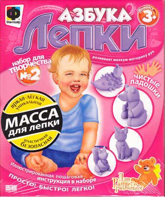 Азбука лепки Набор 2 (977052), производитель Фантазёр, ISBN 465-0-05790-318-0 № 1