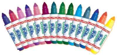 14 смываемых мини-маркеров, производитель Crayola, ISBN 007-1-66208-343-4 № 3