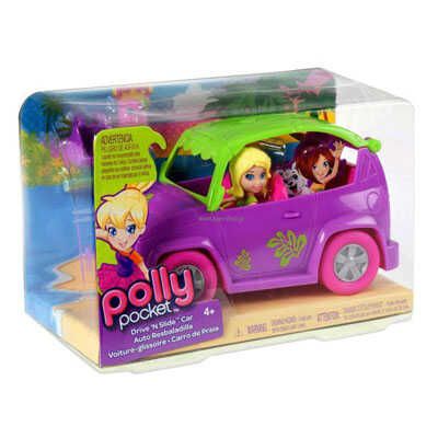 Набор Polly Pocket, Кукла и автомобиль., производитель MATTEL EUROPA B.V. (Маттел), ISBN 693-4-61804-638-6 № 1
