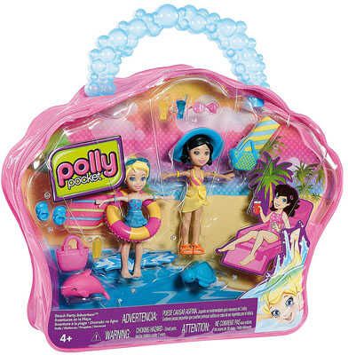 Polly Pocket Пляжный набор, производитель MATTEL EUROPA B.V. (Маттел), ISBN 693-4-61861-194-2 № 1